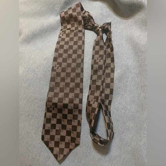 Versace Silk Tie Black Medusa Head Logo Classic Designer - Picture 1 of 8